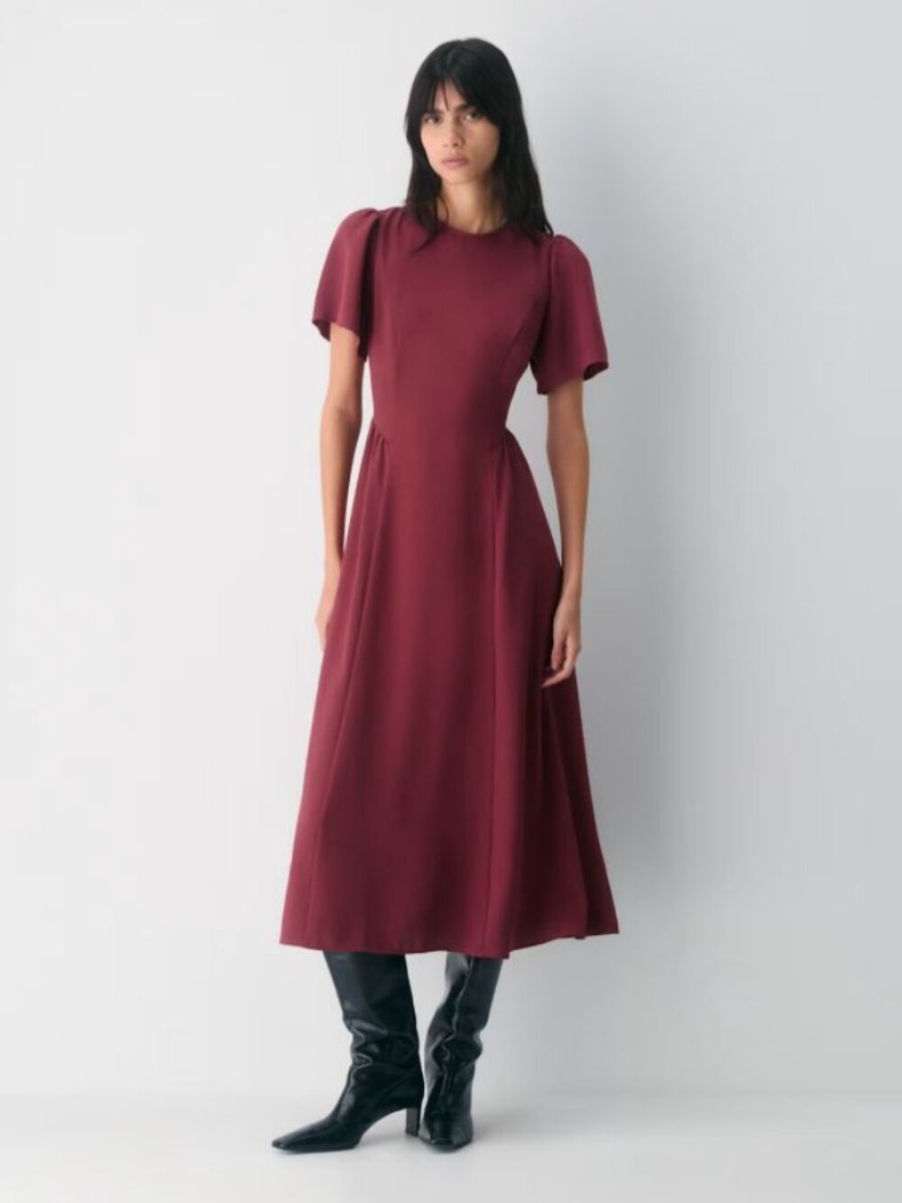 NWT Aritzia | Wilfred (Re)Twill Orchid Dress | Size 6